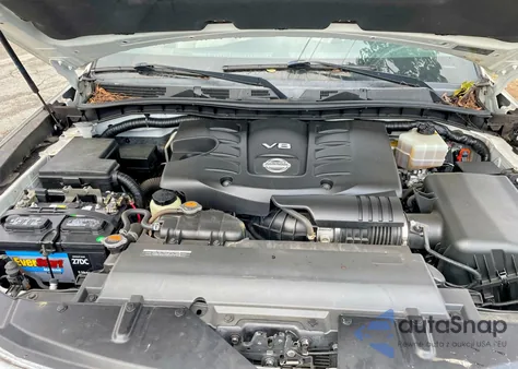 2017 Nissan Armada Sv z USA, uszkodzony, nr VIN JN8AY2NC9H9501833